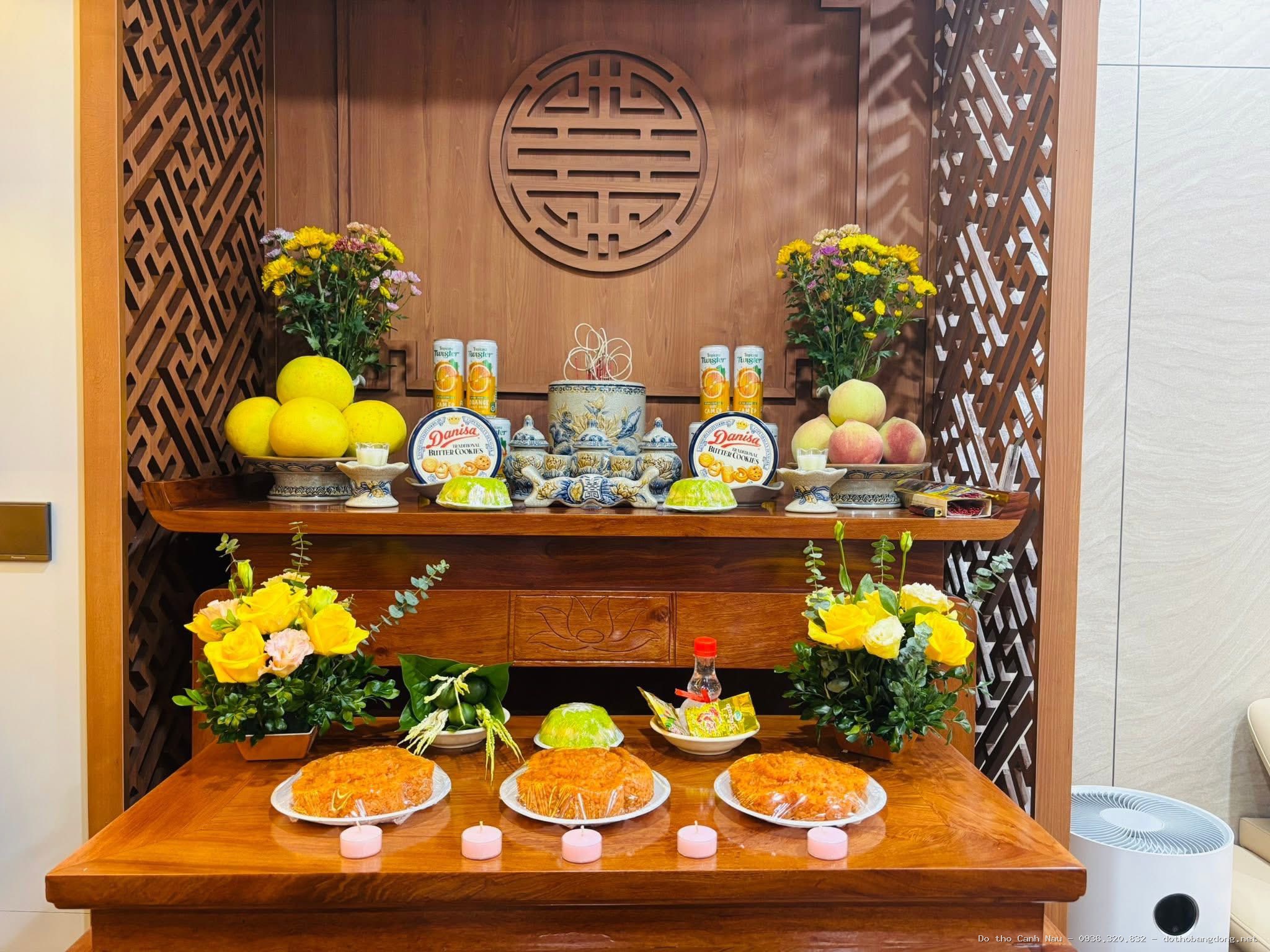 Bàn Phật A DI ĐÀ PHẬT đẹp - Đồ thờ Sơn Vũ